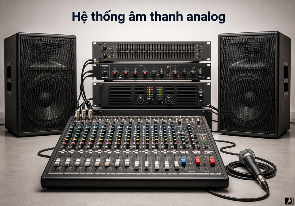Định nghĩa Hệ thống âm thanh Analog là gì?