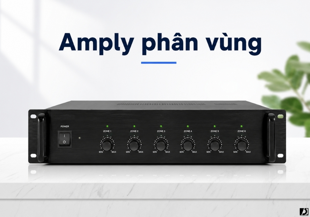 Amply phân vùng chất lượng cao, tích hợp nhiều tính năng chuyên nghiệp, đáng mua nhất