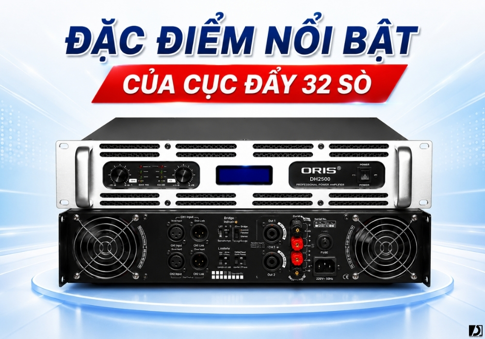 Đặc điểm nổi bật của cục đẩy 32 sò