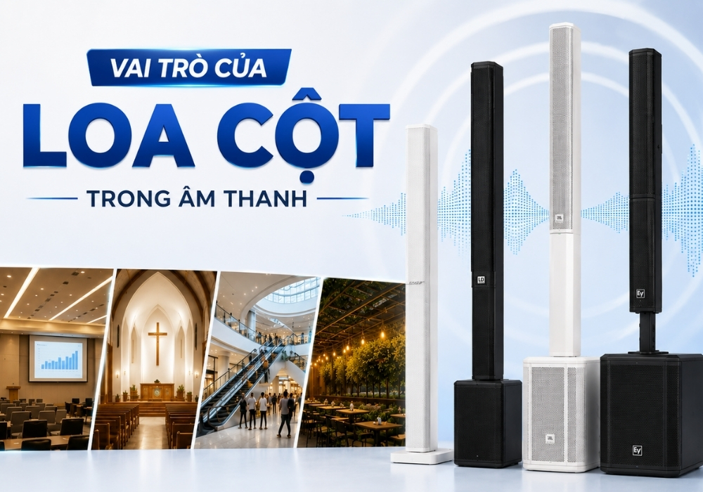 Mua Loa Cột Chính Hãng, Loa Column Chất Lượng Cao Giá Tốt