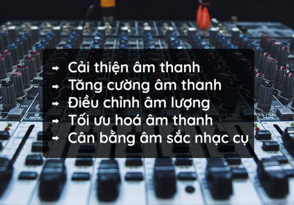 Lọc xì (Equalizer) có tác dụng gì?