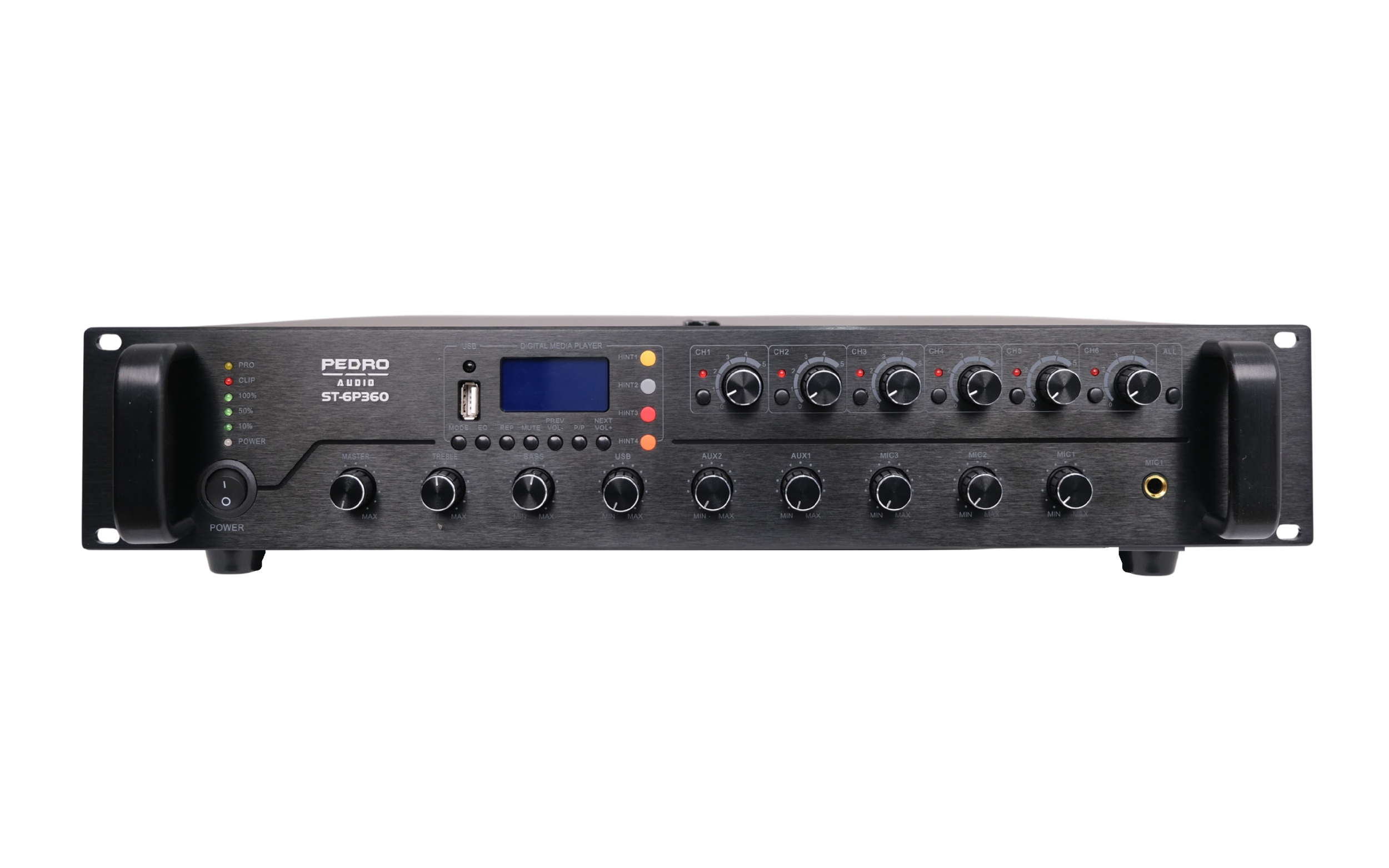 Amply phân vùng PEDRO ST-6P360 Amply phân vùng PEDRO ST-6P360