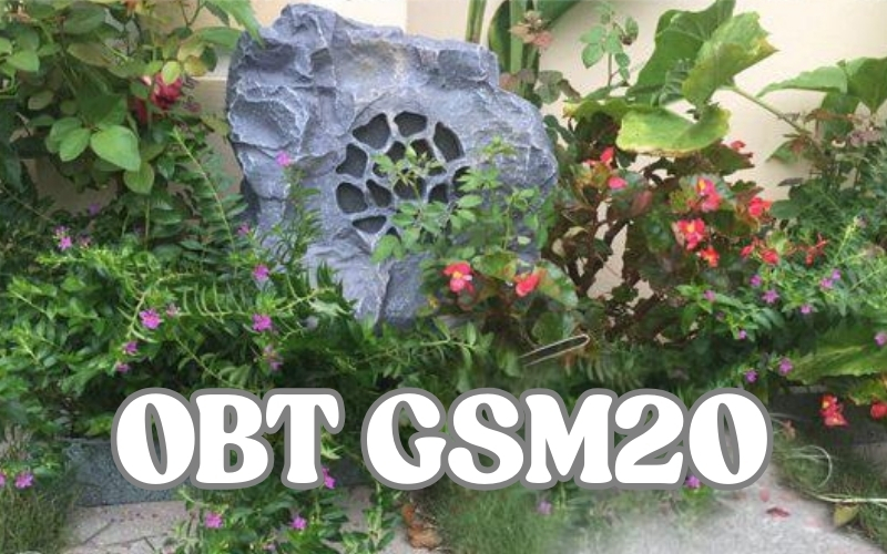 OBT GSM20 – Loa giả đá kiểu dáng lạ mắt