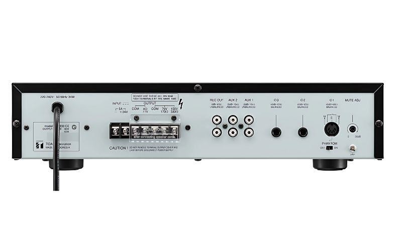 Amply Liền Mixer Công Auất 60W: A-2060 (CE version) Tích hợp ngõ vào đa dạng và linh hoạt