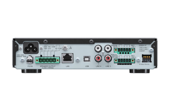 Amply Liền Mixer TOA A-5006 Ngõ vào linh hoạt