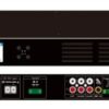 Amply IP PEDRO AP-9120IP là bộ khuếch đại công suất 120W dành cho hệ thống âm thanh thông báo sử dụng nền tảng mạng IP và loa đường dây 100V. Thiết bị được tích hợp khả năng nhận, giải mã và phát âm thanh qua mạng cùng mạch khuếch đại công suất trong cùng một chassis 1U. Nhờ thiết kế này, AP-9120IP có thể đảm nhiệm đồng thời vai trò thiết bị đầu cuối mạng và bộ khuếch đại cho khu vực loa, phù hợp với các hệ thống PA cần quản lý tập trung và dễ dàng mở rộng. Thiết kế chuẩn 1U, tối ưu không gian lắp đặt PEDRO AP-9120IP sở hữu kiểu dáng rack 1U, thuận tiện bố trí trong tủ thiết bị cùng switch mạng, bộ điều khiển, máy chủ hoặc các thành phần âm thanh khác. Thiết kế nhỏ gọn giúp tiết kiệm không gian trong phòng kỹ thuật, đặc biệt khi công trình sử dụng nhiều bộ khuếch đại cho các khu vực khác nhau. Các thiết bị có thể được sắp xếp tập trung, tạo thành hệ thống quản lý gọn gàng và dễ bảo trì. Màn hình LCD phía trước cung cấp thông tin cần thiết trong quá trình vận hành, giúp người dùng thuận tiện hơn khi kiểm tra thiết bị. Công suất 120W dành cho hệ thống loa 100V Với mức công suất 120W, AP-9120IP hướng tới các hệ thống âm thanh thông báo và phát thanh nội bộ có quy mô vừa phải. Thiết bị hỗ trợ hệ thống loa đường dây 100V, cho phép kết nối nhiều loa thông qua biến áp trở kháng cao. Đây là phương án thường được sử dụng trong trường học, nhà máy, văn phòng, cửa hàng, khách sạn và các công trình có nhiều điểm phát âm thanh. Khi thiết kế hệ thống, tổng công suất loa cần được tính toán phù hợp với khả năng của amply. Việc lựa chọn mức công suất dự phòng hợp lý sẽ giúp thiết bị hoạt động ổn định và hạn chế nguy cơ quá tải trong thời gian dài. Tích hợp khuếch đại và âm thanh mạng IP Khác với amply 100V thông thường, AP-9120IP được xây dựng để hoạt động trong kiến trúc âm thanh IP. Thiết bị tích hợp chức năng phát trực tuyến và giải mã tín hiệu, cho phép tiếp nhận nguồn âm thanh được truyền qua mạng theo cấu hình của hệ thống. Sau khi nhận tín hiệu, amply thực hiện khuếch đại và đưa âm thanh tới hệ thống loa 100V tại khu vực tương ứng. Mô hình kết nối có thể được triển khai theo hướng: Nguồn âm thanh → hệ thống mạng IP → AP-9120IP → loa 100V Cách tổ chức này giúp việc phân phối âm thanh đến từng khu vực trở nên linh hoạt hơn, đặc biệt đối với những công trình có khoảng cách lớn giữa phòng điều khiển trung tâm và các vùng phát. 2 ngõ vào Micro cho nhu cầu thông báo PEDRO AP-9120IP được trang bị 2 ngõ vào micro, đáp ứng nhu cầu kết nối nguồn giọng nói trực tiếp tại khu vực lắp đặt. Hai ngõ vào này có thể được sử dụng cho micro thông báo hoặc các nguồn tín hiệu tương thích, giúp hệ thống linh hoạt hơn trong những trường hợp cần bổ sung nguồn âm thanh cục bộ. Đối với các hệ thống đơn giản, cấu hình này có thể giảm nhu cầu sử dụng thêm thiết bị trộn bên ngoài. Trong trường hợp cần nhiều micro hoặc xử lý âm thanh chuyên sâu, người dùng có thể kết hợp thêm mixer hoặc processor phù hợp. 2 ngõ vào Line cho nhiều nguồn âm thanh Bên cạnh các ngõ micro, AP-9120IP còn cung cấp 2 ngõ vào Line, cho phép kết nối thêm những nguồn âm thanh mức line tương thích. Nguồn tín hiệu có thể đến từ thiết bị phát nhạc, bộ xử lý âm thanh hoặc các thiết bị nguồn khác trong hệ thống. Nhờ đó, AP-9120IP không chỉ nhận âm thanh từ mạng IP mà còn có khả năng tiếp nhận nguồn âm thanh trực tiếp tại khu vực. Sự kết hợp giữa ngõ Micro và Line giúp thiết bị đáp ứng tốt hơn những hệ thống cần sử dụng đồng thời nhiều loại nguồn phát. Giải pháp khuếch đại cho từng khu vực Trong hệ thống PA IP, AP-9120IP có thể được bố trí tại từng khu vực hoặc nhóm khu vực cần khuếch đại. Thiết bị trung tâm đảm nhiệm việc quản lý và phân phối nội dung qua mạng, trong khi AP-9120IP tiếp nhận tín hiệu tại vị trí được chỉ định rồi đưa ra hệ thống loa 100V. Mô hình phân tán này giúp giảm sự phụ thuộc vào một bộ khuếch đại trung tâm duy nhất. Khi cần mở rộng thêm khu vực, hệ thống có thể bổ sung thiết bị khuếch đại và loa tương ứng theo nhu cầu thực tế. Ứng dụng đa dạng trong hệ thống PA IP Với công suất 120W cùng khả năng kết nối mạng, AP-9120IP có thể được sử dụng trong nhiều môi trường: Trường học và cơ sở giáo dục. Nhà máy, xưởng sản xuất. Văn phòng và tòa nhà. Khách sạn, nhà hàng. Trung tâm thương mại. Khu dịch vụ và cơ sở công cộng. Hệ thống phát thanh nội bộ. Hệ thống âm thanh IP phân vùng. Các công trình sử dụng loa đường dây 100V. Thiết bị đặc biệt phù hợp khi cần kết hợp khả năng quản lý âm thanh qua mạng với khuếch đại tại từng khu vực. Nguồn điện AC 220V thuận tiện triển khai AP-9120IP sử dụng nguồn điện AC 220V, phù hợp với hệ thống điện phổ biến tại Việt Nam. Việc sử dụng nguồn điện tiêu chuẩn giúp quá trình lắp đặt thuận tiện hơn, đồng thời phù hợp với các phòng kỹ thuật sử dụng tủ rack tập trung. Khi triển khai thực tế, hệ thống điện vẫn cần được thiết kế bảo vệ và phân phối phù hợp với tổng tải của toàn bộ thiết bị. Những ưu điểm đáng chú ý của AP-9120IP PEDRO AP-9120IP mang đến sự kết hợp giữa bộ khuếch đại 100V và nền tảng âm thanh IP trong một thiết bị nhỏ gọn. Một số điểm nổi bật gồm: Công suất khuếch đại 120W. Hỗ trợ loa đường dây 100V. Hoạt động trên nền tảng âm thanh mạng IP. Tích hợp chức năng phát trực tuyến và giải mã. Thiết kế chuẩn rack 1U. Có màn hình LCD phía trước. 2 ngõ vào Micro. 2 ngõ vào Line. Sử dụng nguồn AC 220V. Phù hợp triển khai theo từng zone trong hệ thống PA IP. Việc lựa chọn AP-9120IP cần dựa trên tổng công suất loa, số lượng khu vực, nhu cầu phát âm thanh và kiến trúc mạng của công trình. Tính toán đúng ngay từ giai đoạn thiết kế sẽ giúp hệ thống đạt hiệu quả cao và thuận tiện khi mở rộng sau này. Mua Amply IP PEDRO AP-9120IP tại VD-GROUP VD-GROUP cung cấp Amply IP PEDRO AP-9120IP 120W cho các dự án âm thanh thông báo, phát thanh nội bộ và hệ thống PA sử dụng mạng IP. Đội ngũ kỹ thuật hỗ trợ tư vấn công suất, số lượng loa, phân chia khu vực và thiết bị phối ghép nhằm xây dựng cấu hình phù hợp với từng công trình. Khách hàng cần tư vấn hoặc nhận báo giá PEDRO AP-9120IP vui lòng liên hệ: Mr. Sỹ: 0985 133 038 Mr. Luân: 0989 672 379 CÔNG TY CỔ PHẦN VD-GROUP Showroom Hà Nội: Số 4, NV1, KĐT Rose Town 79 Ngọc Hồi, P. Yên Sở, Hà Nội Showroom HCM: Số 20J3 đường DD7-1, KDC An Sương, P. Đông Hưng Thuận, TP.HCM Website: https://vd-group.net/ Fanpage: VD-GROUP
