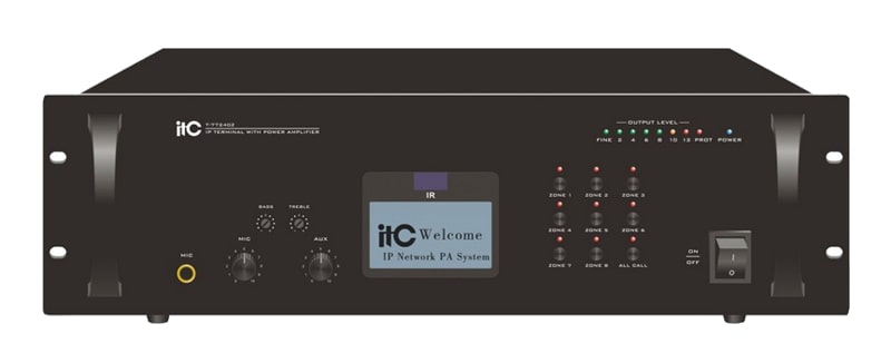 Amply IP ITC T-77350Z thiết kế đẹp mắt, tái tạo âm thanh cực đỉnh