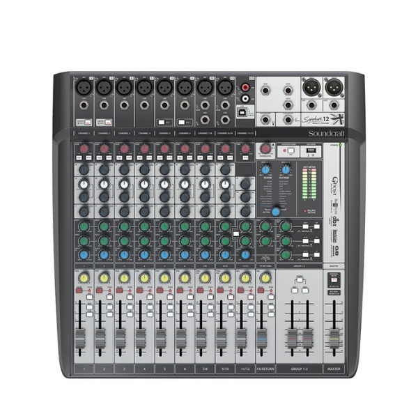 Bàn Mixer Soundcraft SIGNATURE 12 MTK