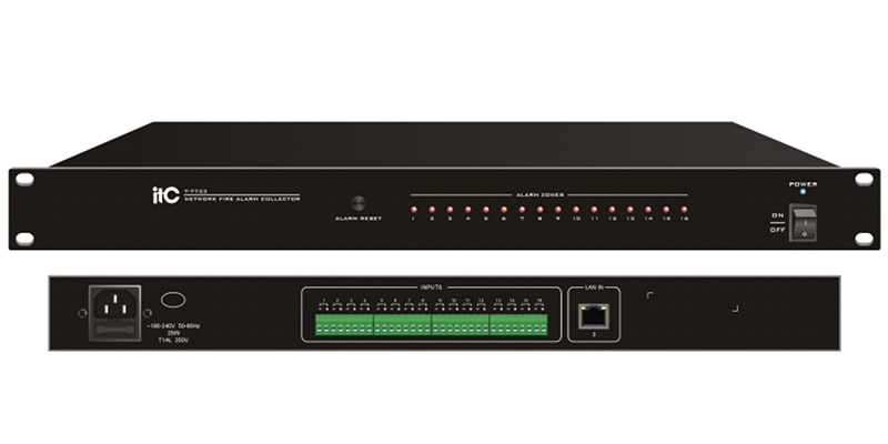 Bộ báo cháy ITC IP-723VD với cổng RJ45 có thể điều khiển trên máy tính thông qua phầm mềm đã được cài đặt Bộ báo cháy ITC IP-723VD với cổng RJ45 có thể điều khiển trên máy tính thông qua phầm mềm đã được cài đặt