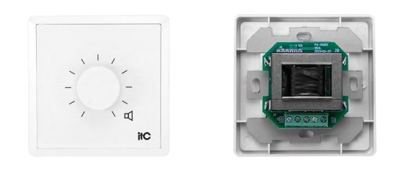 Chiết áp ITC T-672C thiết kế nhỏ gọn, cấu tạo đơn giản với 11 mức độ 