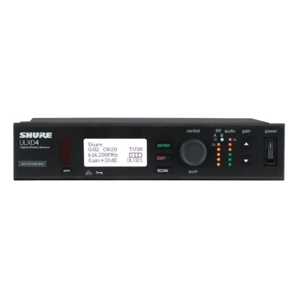 Đầu Thu Micro Shure ULXD4A Đầu Thu Micro Shure ULXD4A