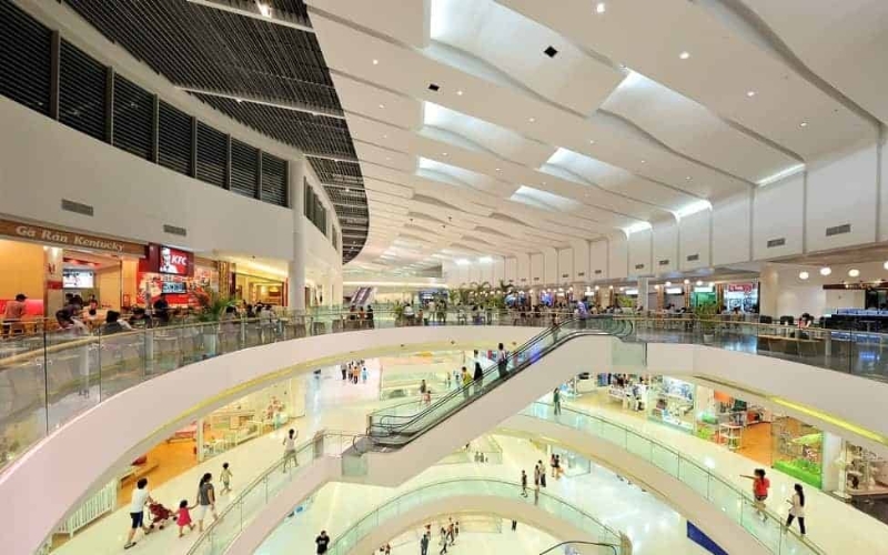 Giải pháp âm thanh thông báo cho trung tâm thương mại lớn