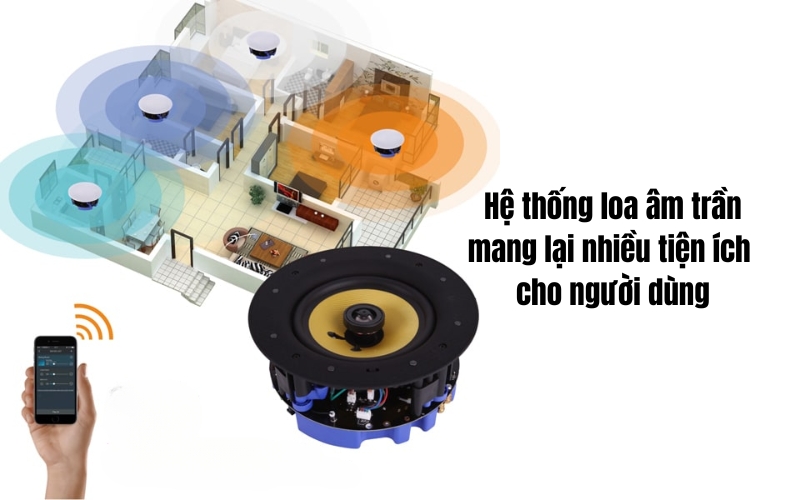 Lưu ý quan trọng khi thiết kế hệ thống loa âm trần đạt chuẩn kỹ thuật âm thanh Tthiết kế hệ thống loa âm trần