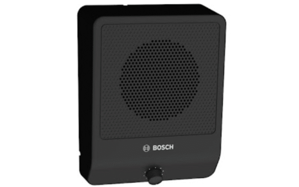 Loa hộp 6W kèm điều chỉnh âm lượng, màu đen Bosch LB10-UC06V-D