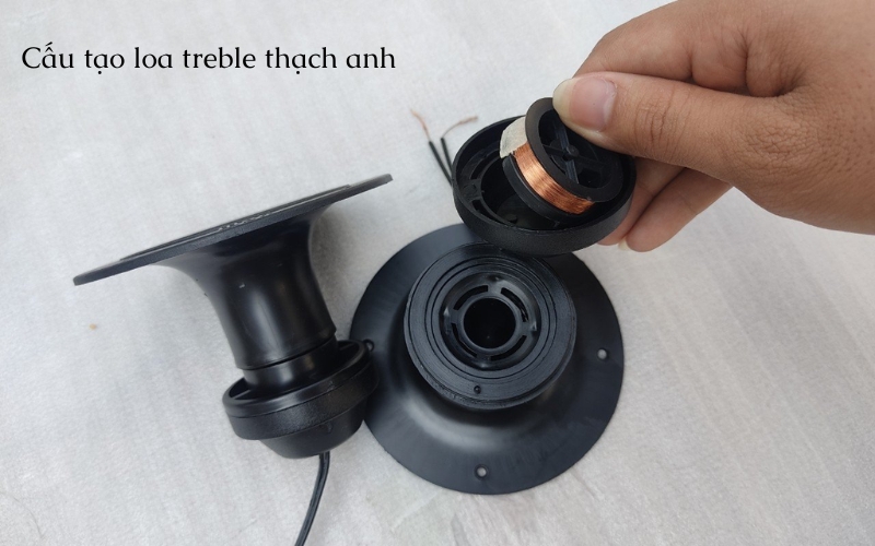 Cấu tạo loa treble thạch anh
