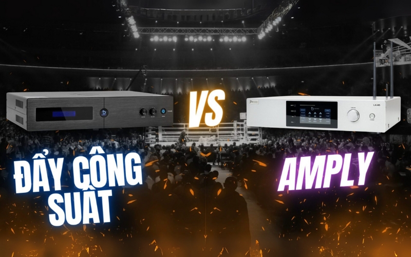 Amply và cục đẩy