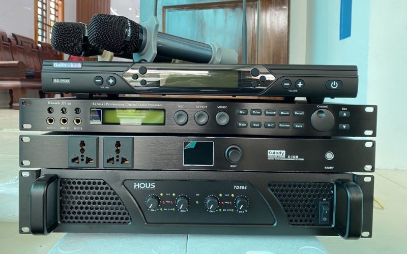 Chuẩn bị trước khi tiến hành chỉnh vang số DSP