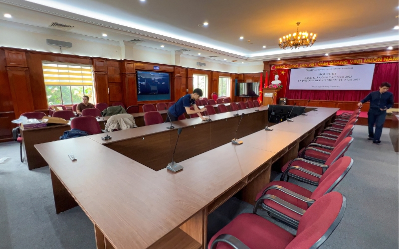 Giải pháp âm thanh phòng họp tối ưu