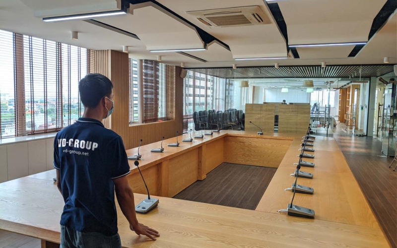 Giải pháp âm thanh phòng họp tối ưu