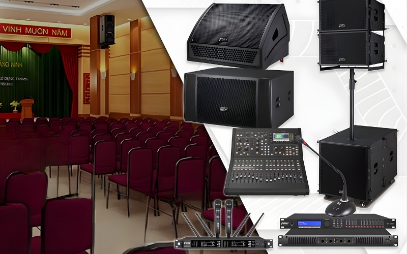 Hướng dẫn kết nối nhiều amply công suất trong cùng hệ thống âm thanh hội trường Đảm bảo đồng bộ tín hiệu và hạn chế nhiễu khi sử dụng nhiều amply