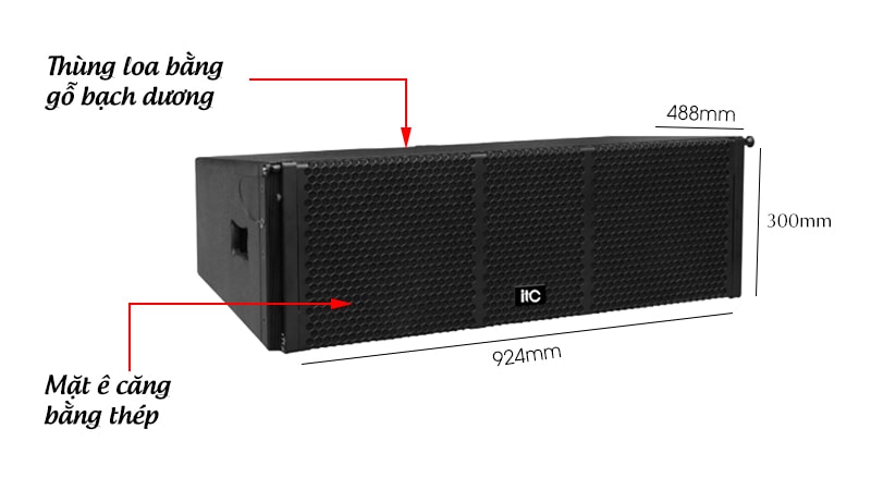 Standard Array Itc Loa array ITC TK-L210 hàng chính hãng, giá hợp lí, chất lượng tốt