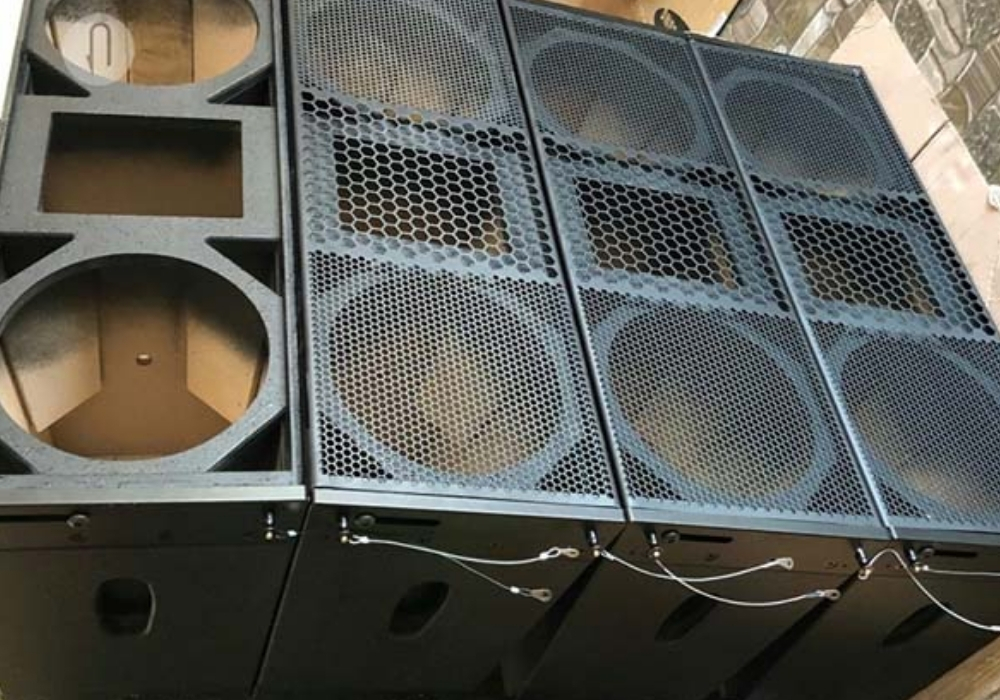 Vỏ thùng loa array bass 25 tiêu chuẩn sân khấu, hội trường