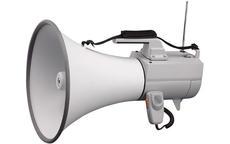 Megaphone Đeo Vai Với Còi Báo Hú ER-2930W
