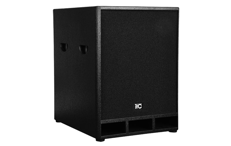 Loa sub ITC TS-615S với màu đen sang trọng, tiếng bass mạnh mẽ, chắc, khoẻ