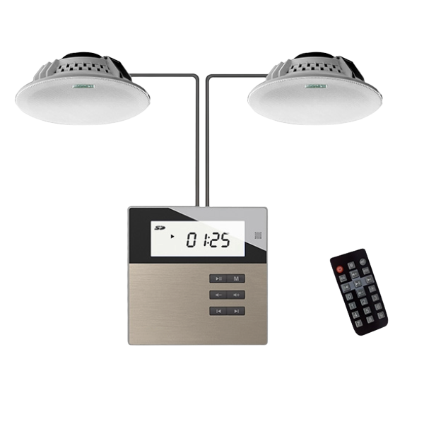 Bộ Amp Treo Tường & 2 Loa Trần DSPPA M2W