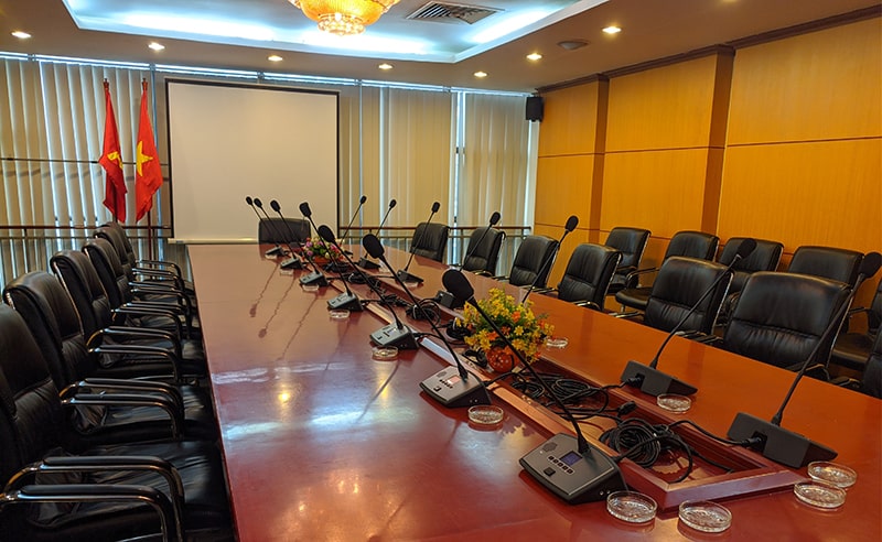 Micro hội nghị cổ ngỗng có dây mang đến khả năng hoạt động bền bỉ cao
