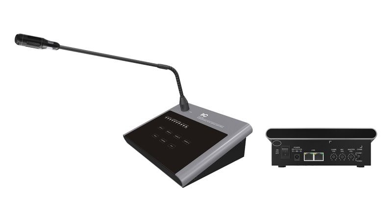 Micro phân vùng ITC T-214B với thiết kế gọn gàng, ứng dụng rộng rãi trong các hệ thống âm thanh hội nghị.