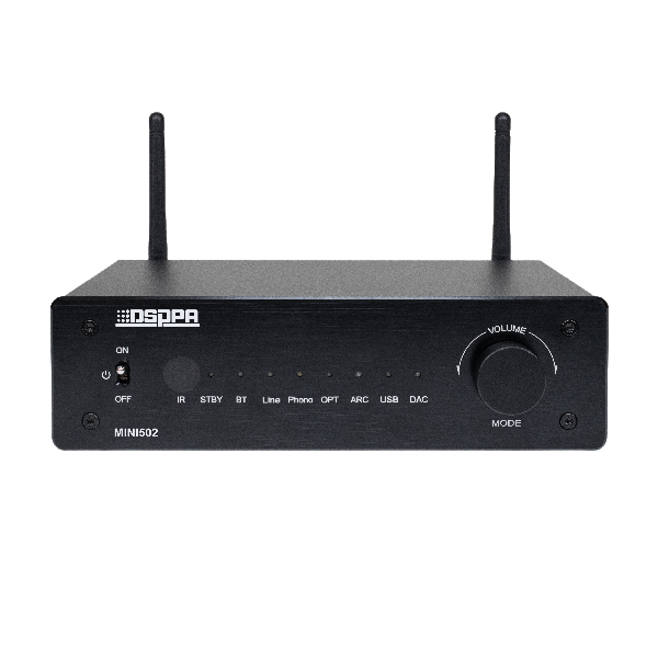 Ampli Stereo Tích Hợp Bluetooth DSPPA MINI502 Ampli Stereo Tích Hợp Bluetooth DSPPA MINI502