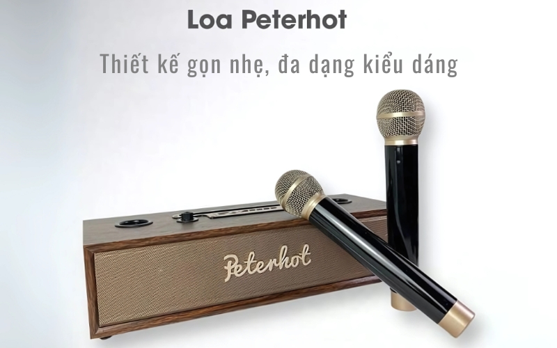 Peterhot ghi điểm trước tiên ở ngoại hình nhỏ gọn, dễ mang theo