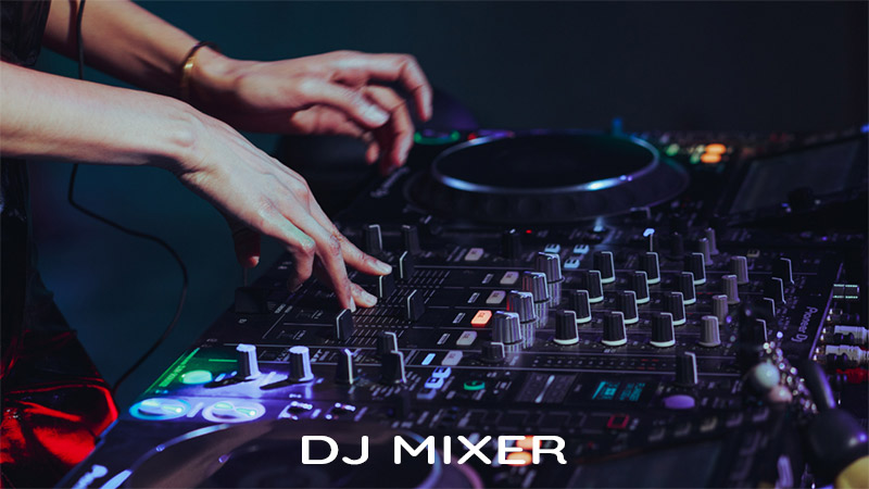 Phân loại mixer theo nhu cầu sử dụng có mixer karaoke, mixer DJ, mixer phòng thu âm,...