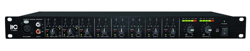 Pre amplifier ITC T-4S04 thiết kế gọn gàng, âm thanh trong trẻo, chi tiết, rõ ràng