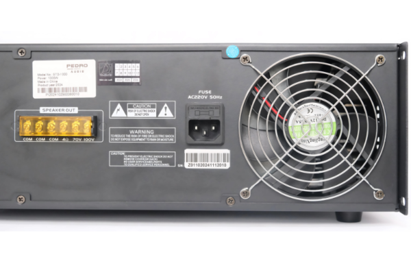 Amply PEDRO STD-1000 Quản Lý Nhiệt và An Toàn