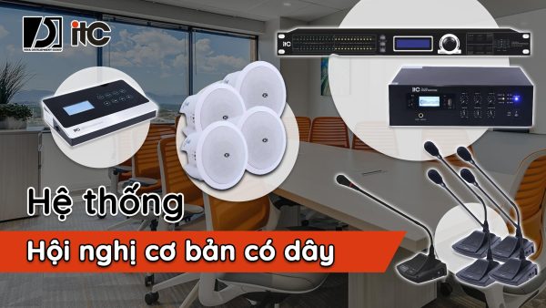 Sơ-đồ-Hệ-thống-âm-thanh-hội-nghị-cơ-bản-có-dây