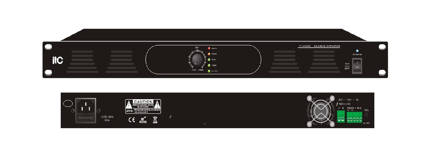 Amply class D ITC T-160DS T-160DS