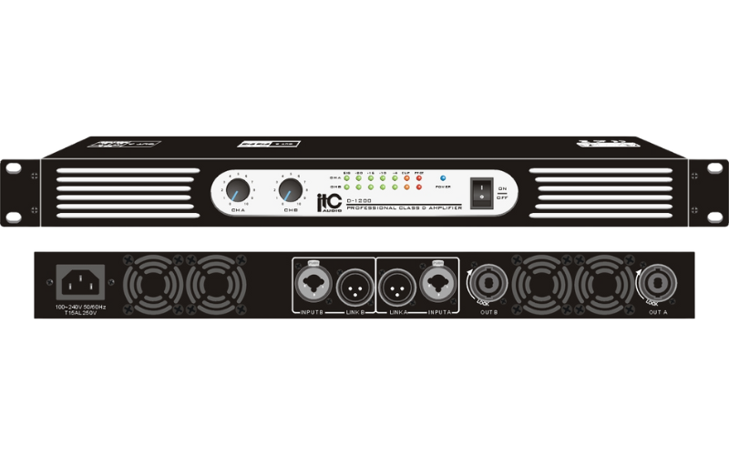 Amply ITC D-200 4 Amply ITC D-200