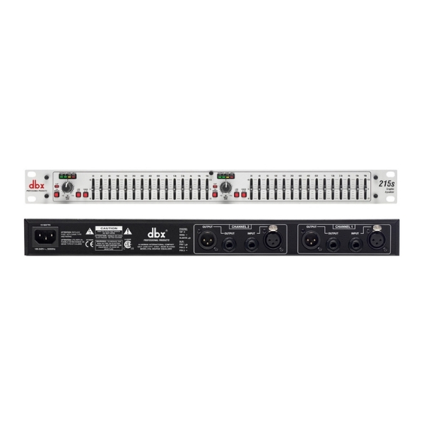 Thiết Bị Xử Lý Âm Thanh Equalizer DBX 215S