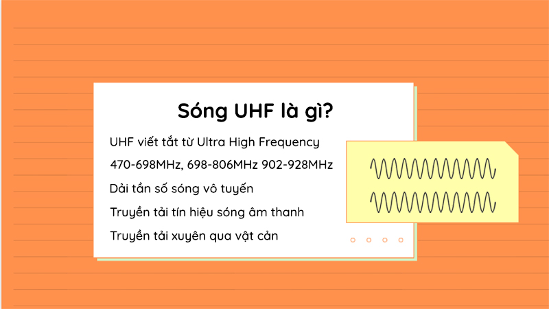 UHF là gì? UHF là viết tắt của từ gì?