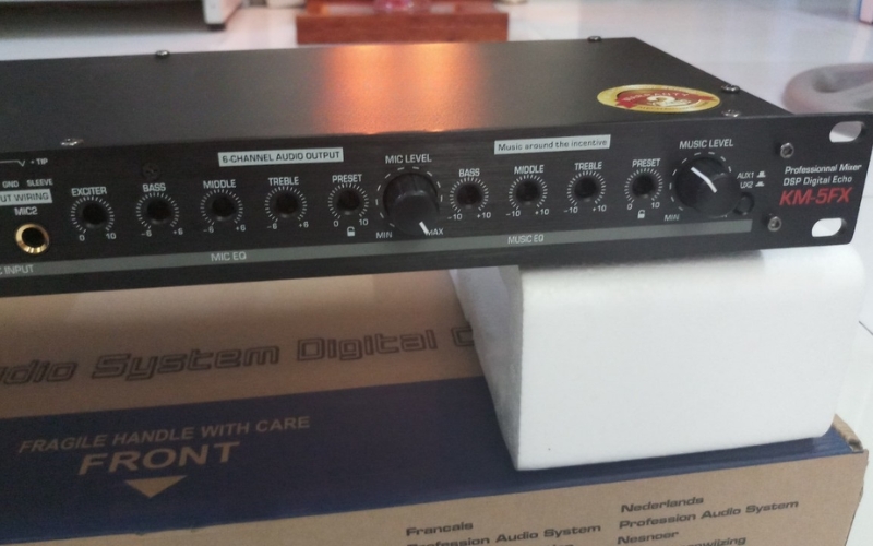 Vang cơ có reverb là gì? Gợi ý 8 mẫu vang cơ có reverb tốt nhất JA KM5FX – Vang cơ có reverb chỉnh sâu, dễ thao tác