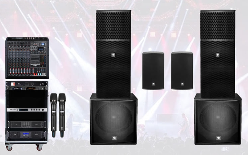 Xây dựng hệ thống âm thanh hội trường xã, phường, UBND Cấu hình âm thanh hội trường xã cao cấp – Giá khoảng 110 triệu đồng