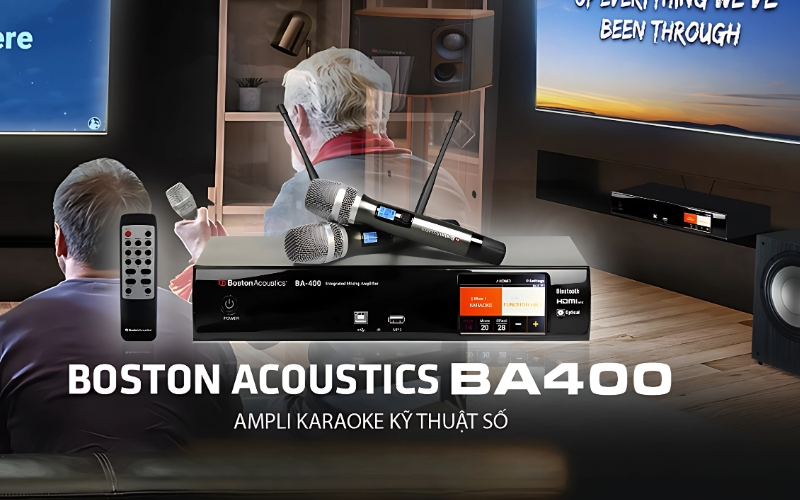 Tổng Hợp 10 Amply Bluetooth Đỉnh Cao Cho Mọi Nhu Cầu 18 Amply Bluetooth Karaoke Boston Acoustics BA400